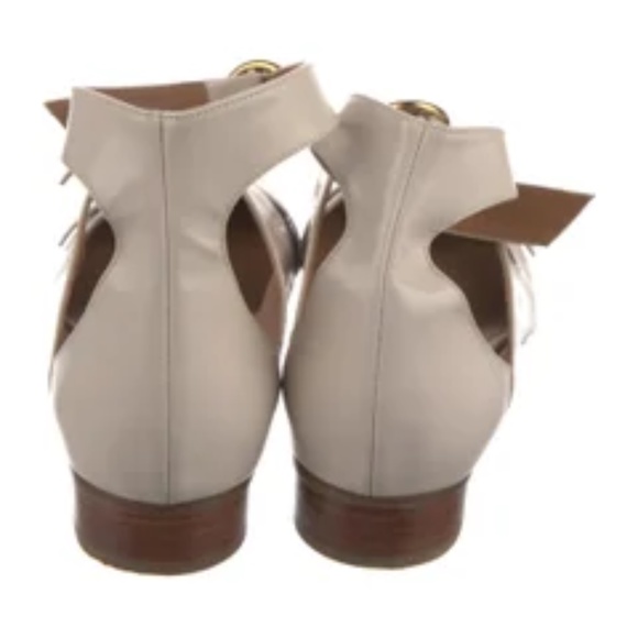 Chloe Leather Mary Jane tiered Flats - Picture 4 of 10